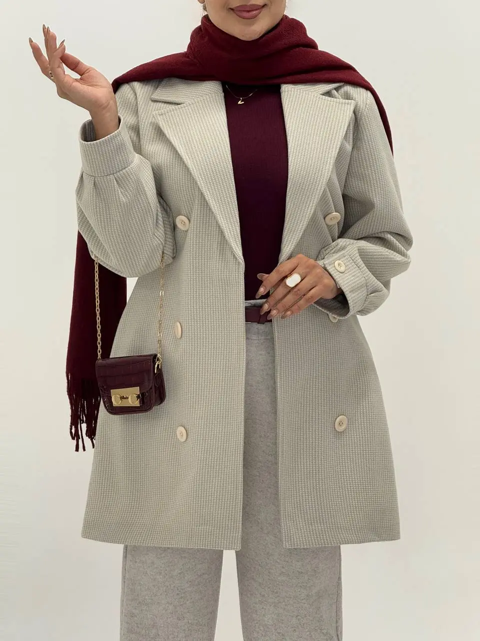 3591-پالتو فوتر دلناز